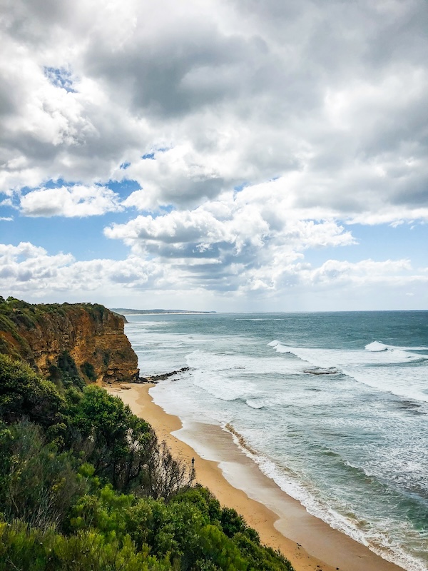 great ocean road australien kueste mit klippen