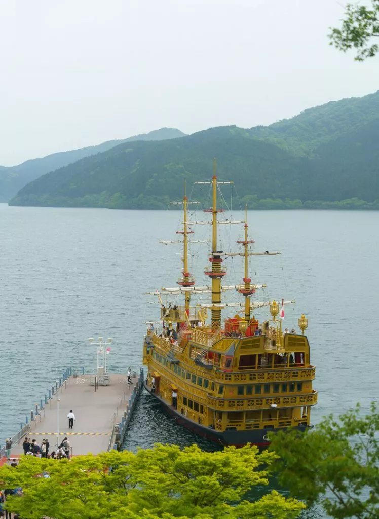 japan hakone piratenschiff auf dem lake ashi Japan_Hakone_Piratenschiff auf dem Lake Ashi