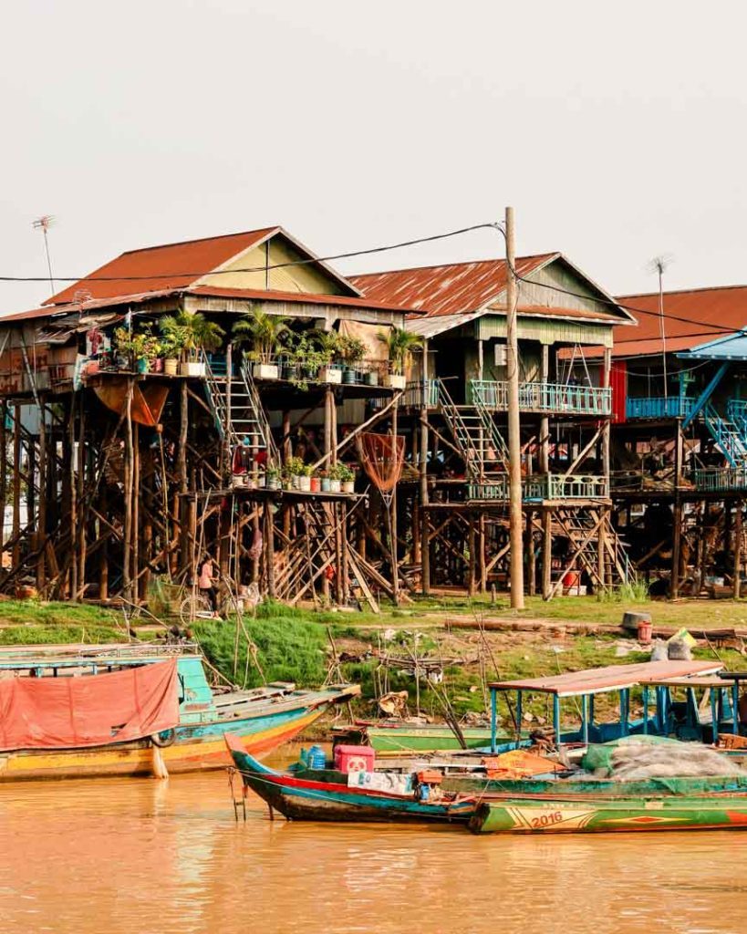 kambodscha siem reap Schwimmenden Dorfes Kampong Phluk