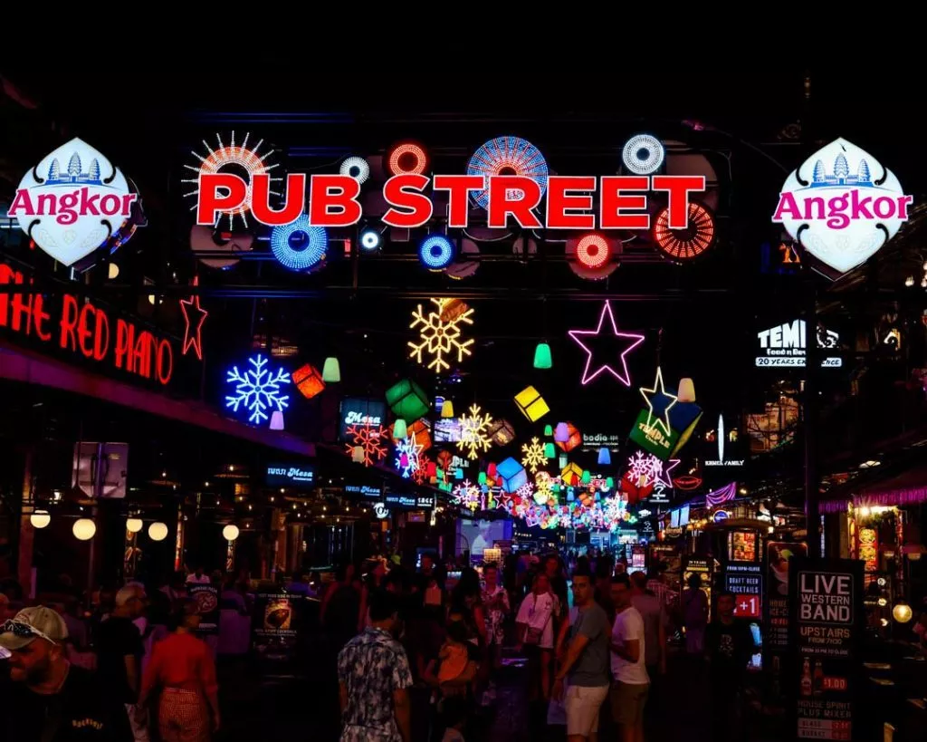 kambodscha-siem-reap-Pub Street