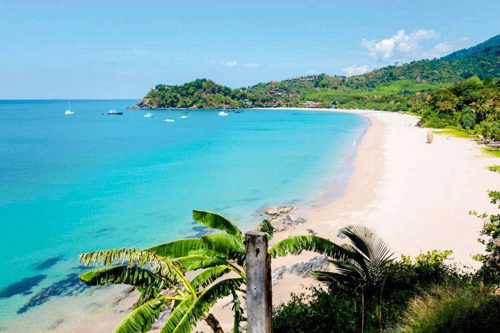 kantiang bay auf koh lanta in thailand