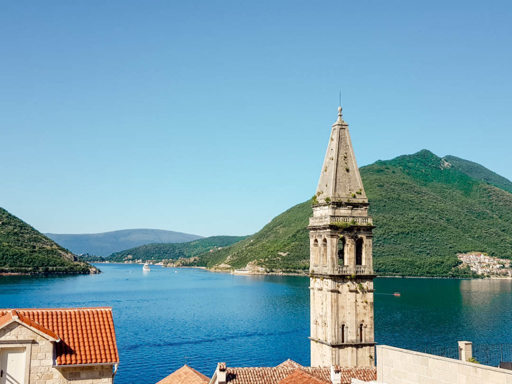 montenegro ausblick in perast