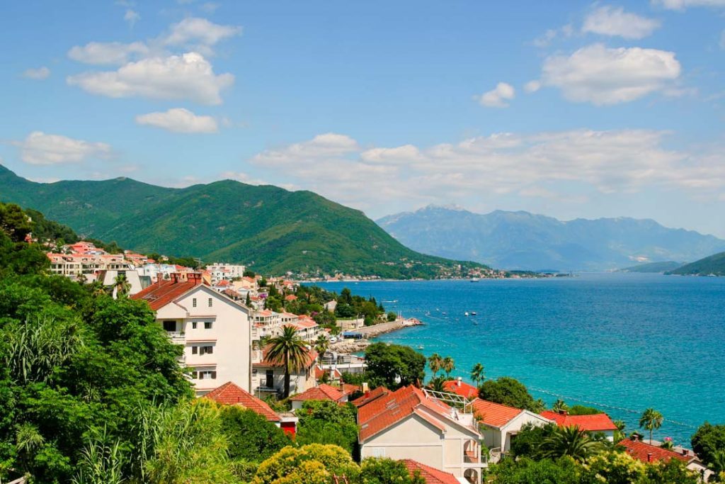 montenegro herceg novi landschaft