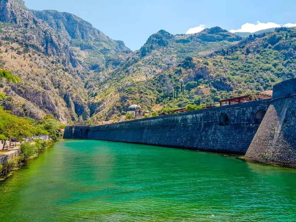 Montenegro Kotor Stadtmauer