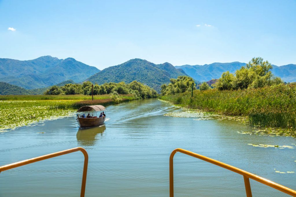montenegro skadar np bootsfahrt
