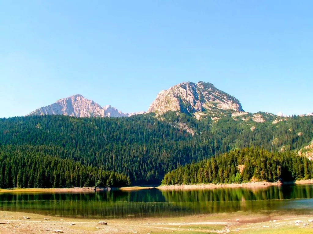 Montenegro Zabljak Aussicht auf See