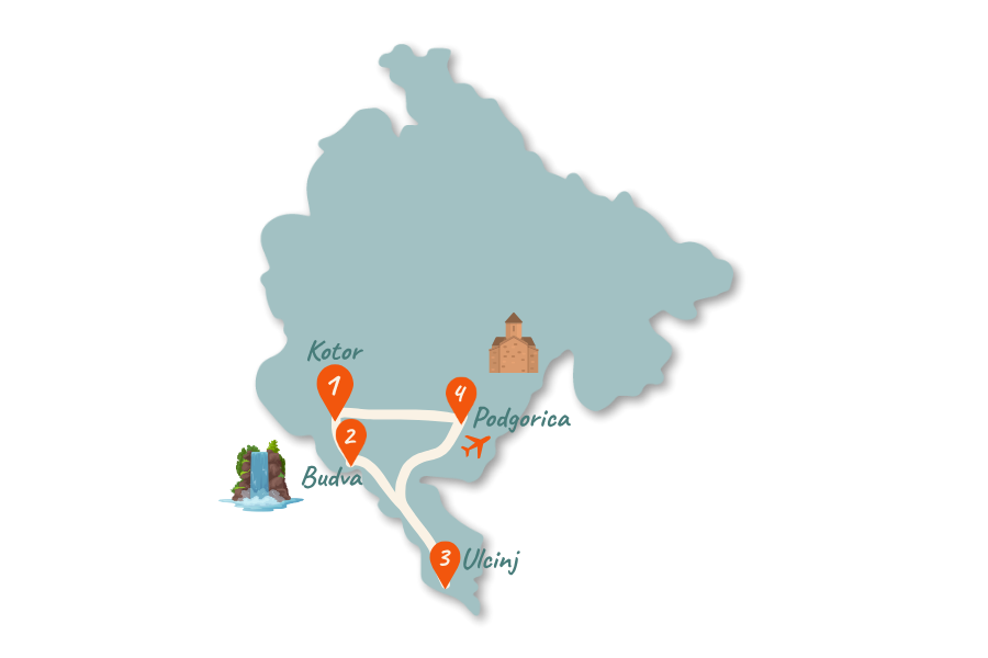 Montenegro_Route_7-Tage_Karte_02