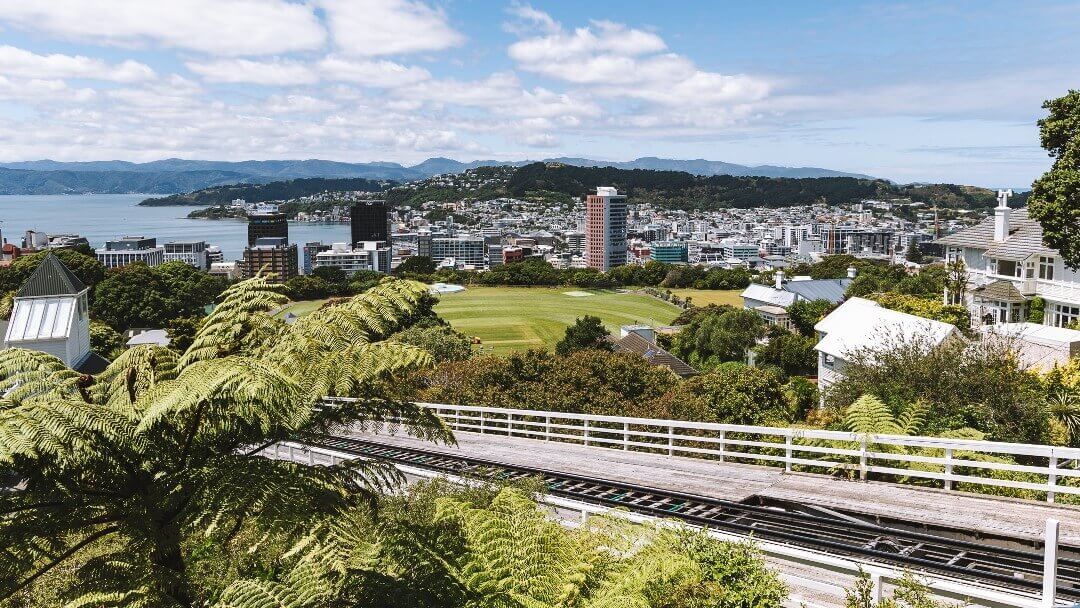 Neuseeland Wellington Stadt Überblick