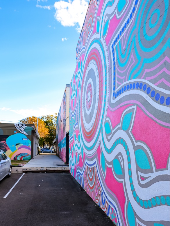 noosa queensland noosa junction art mural laneways 2