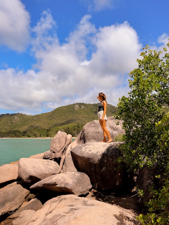 townsville australien ausblick aufs wasser