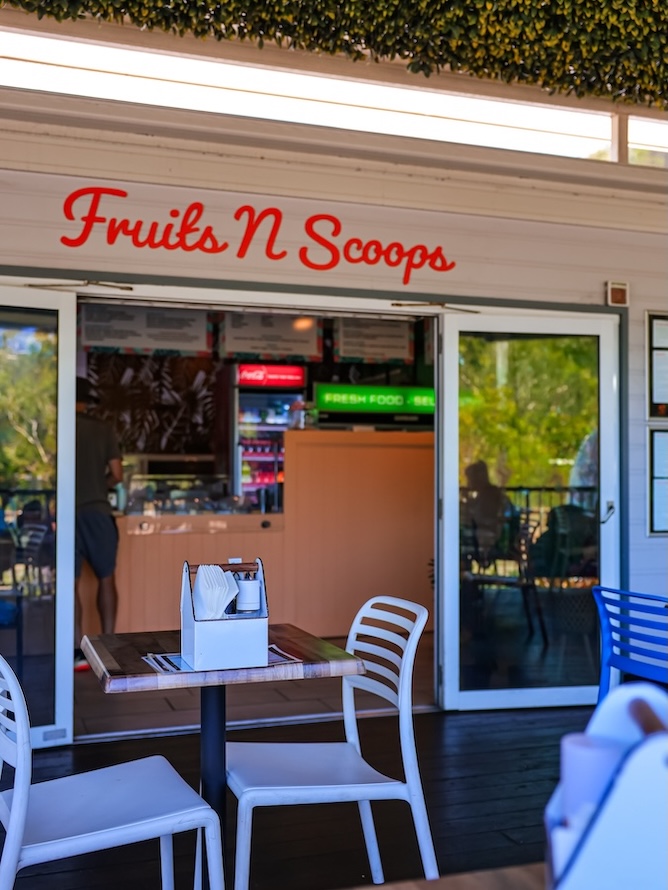 Townsville Australien Fruits n Scoops, Cafe