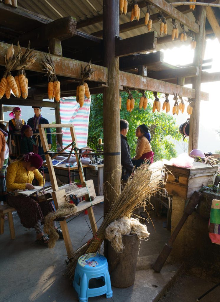 vietnam ha giang loop besuch eines hmong dorfes