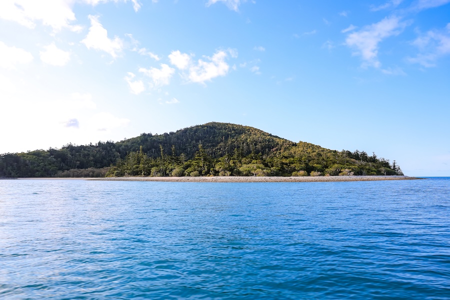 Airlie Beach & Whitsundays, Australien, Bootstour, Aussicht auf Inseln