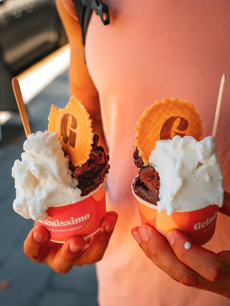 Airlie Beach & Whitsundays, Australien, Eis von Gelatissimo