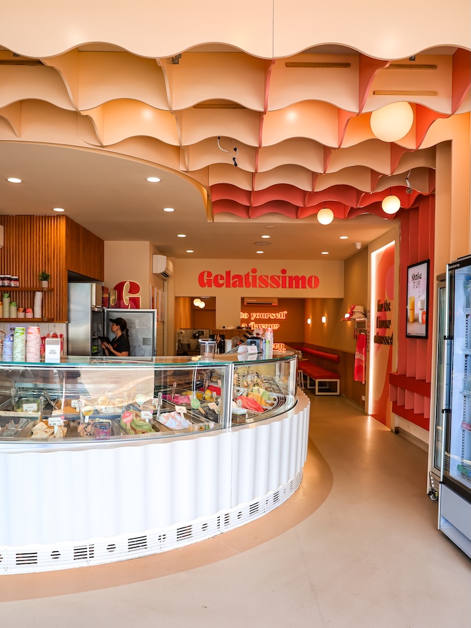 Airlie Beach & Whitsundays, Australien, Eisdiele Gelatissimo