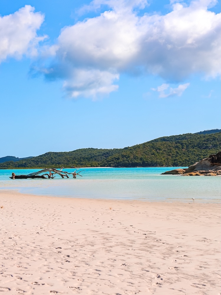 Airlie Beach & Whitsundays, Australien, Strand am Whitehaven Beach