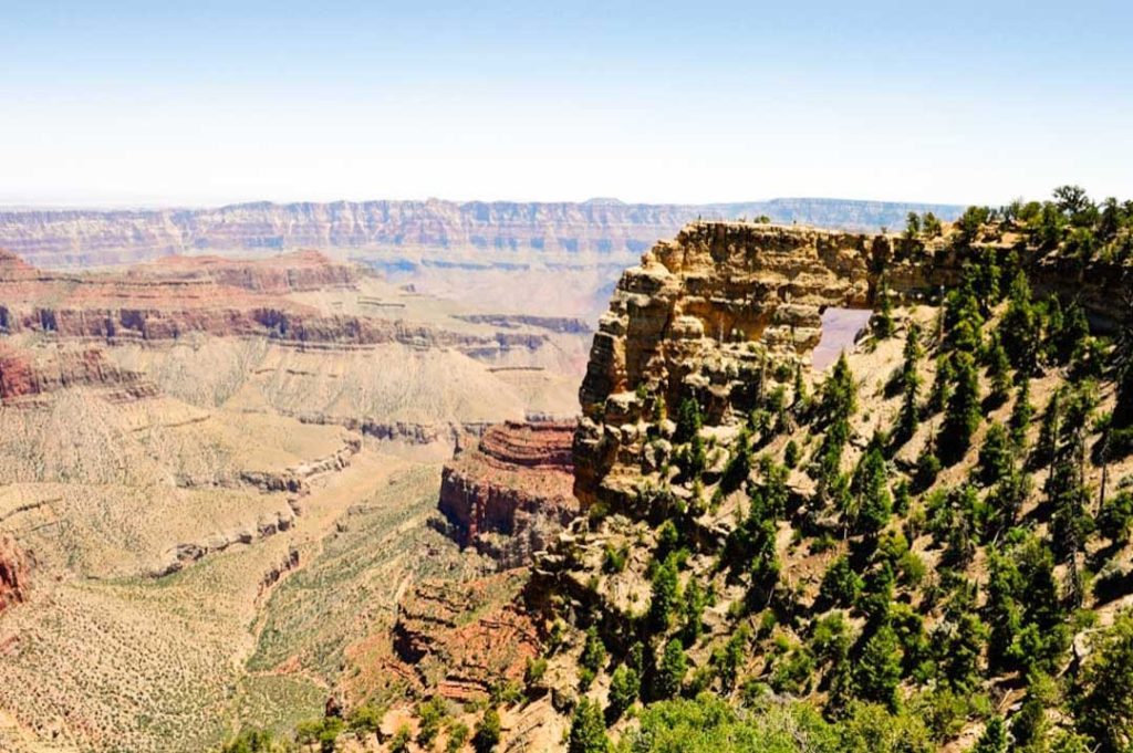 Angels Window North Rim im Grand Canyon Nationalpark USA