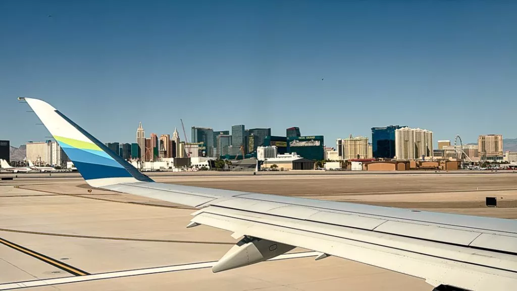 Anreise nach Las Vegas für Utah Roadtrip