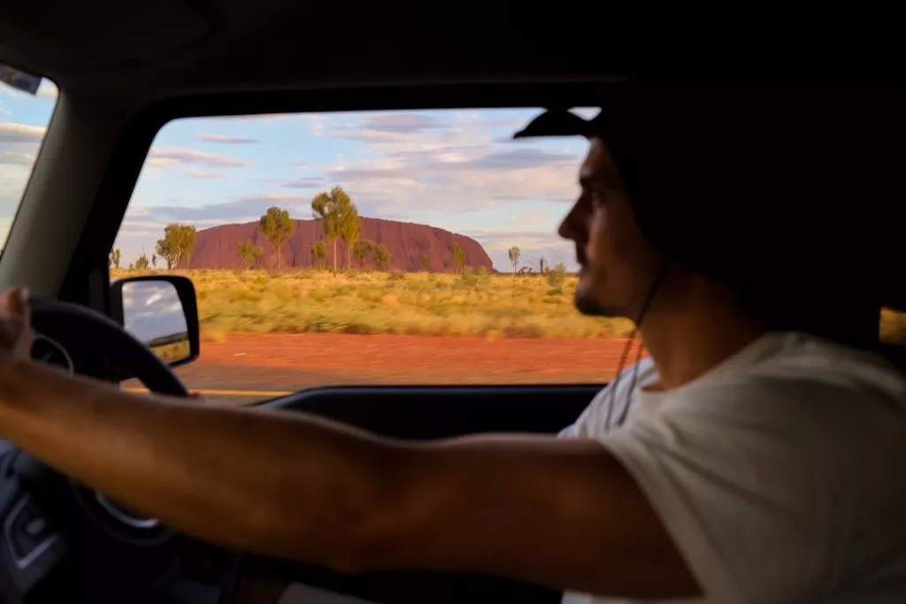 Australien, Sehenswürdigkeiten, Autofahrt im Outback