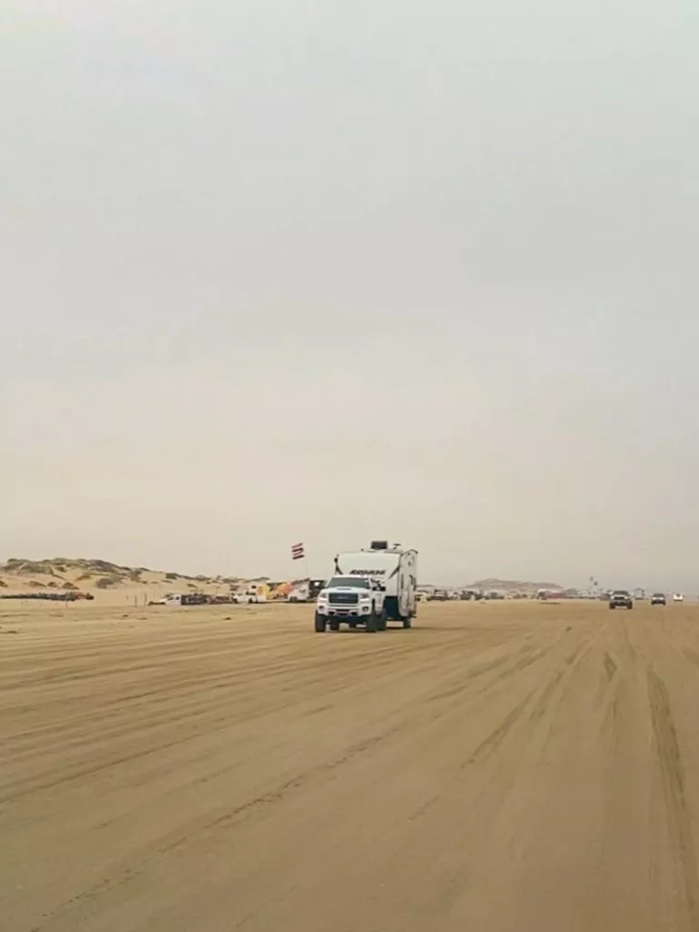 Autofahren auf dem Pismo Beach Highway One Kalifornien USA