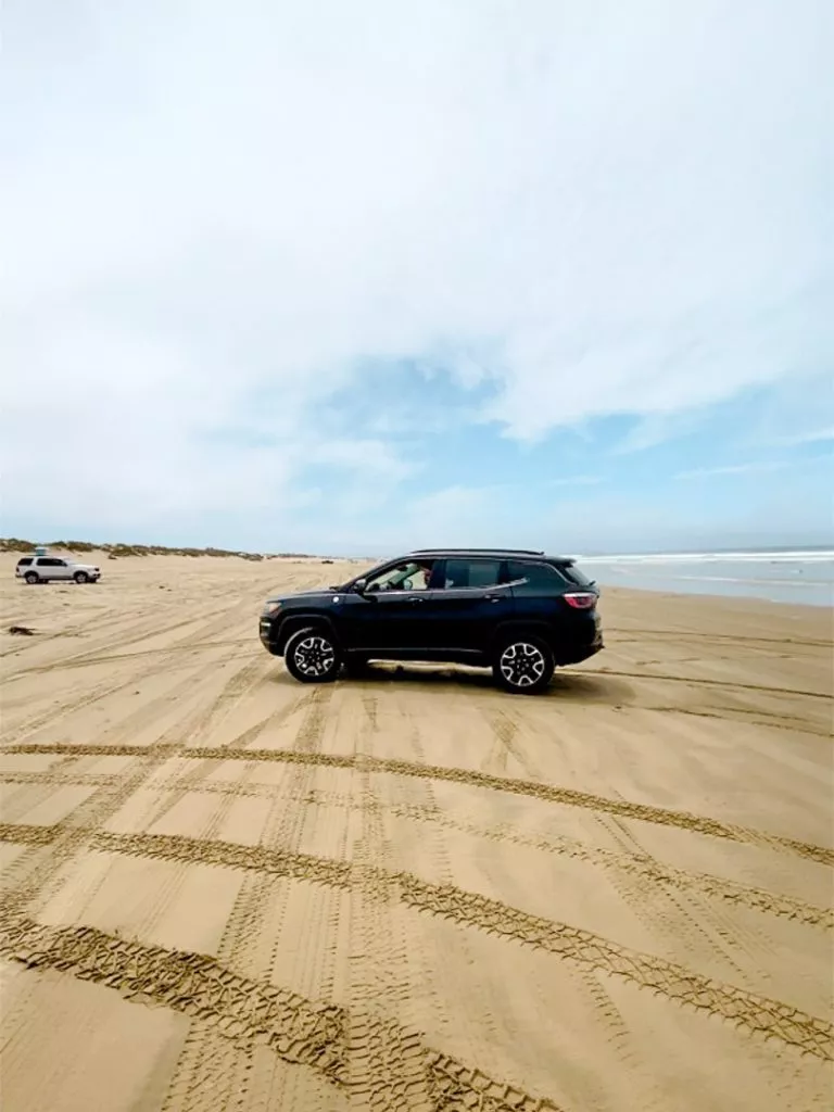 Autofahren auf dem Pismo Beach Highway One Kalifornien USA