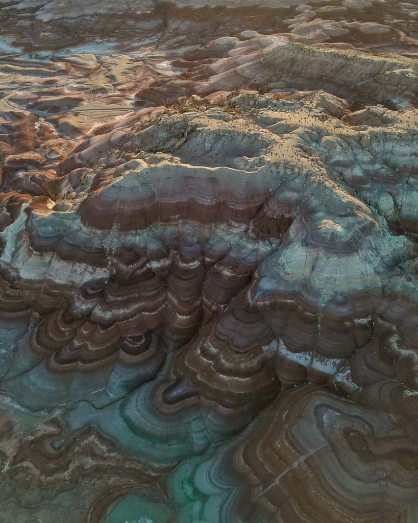 Bentonite Hills als Geheimtipp bei einem Utah Roadtrip