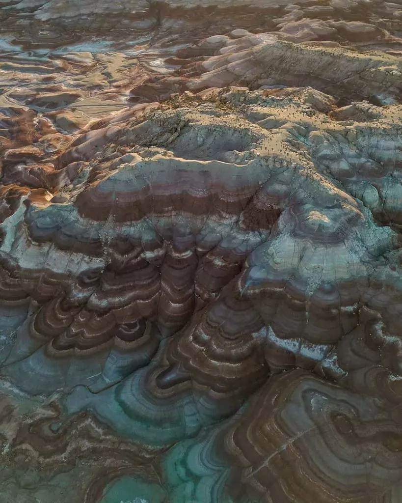 Bentonite Hills als Geheimtipp bei einem Utah Roadtrip