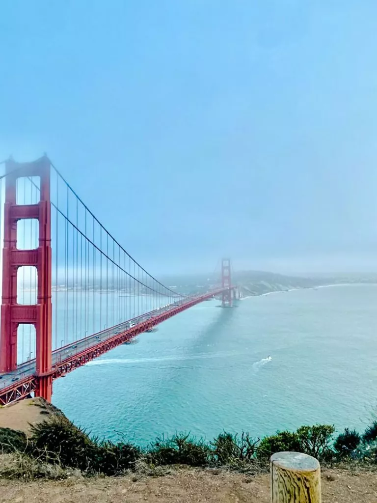 Blick auf die Golden Gate Bridge San Francisco USA