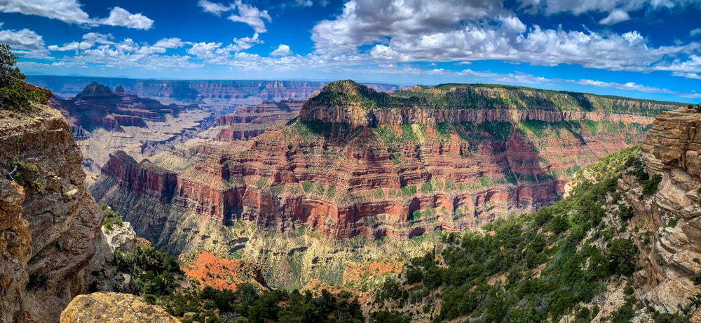 Bright Angel Point am North Rim im Grand Canyon USA