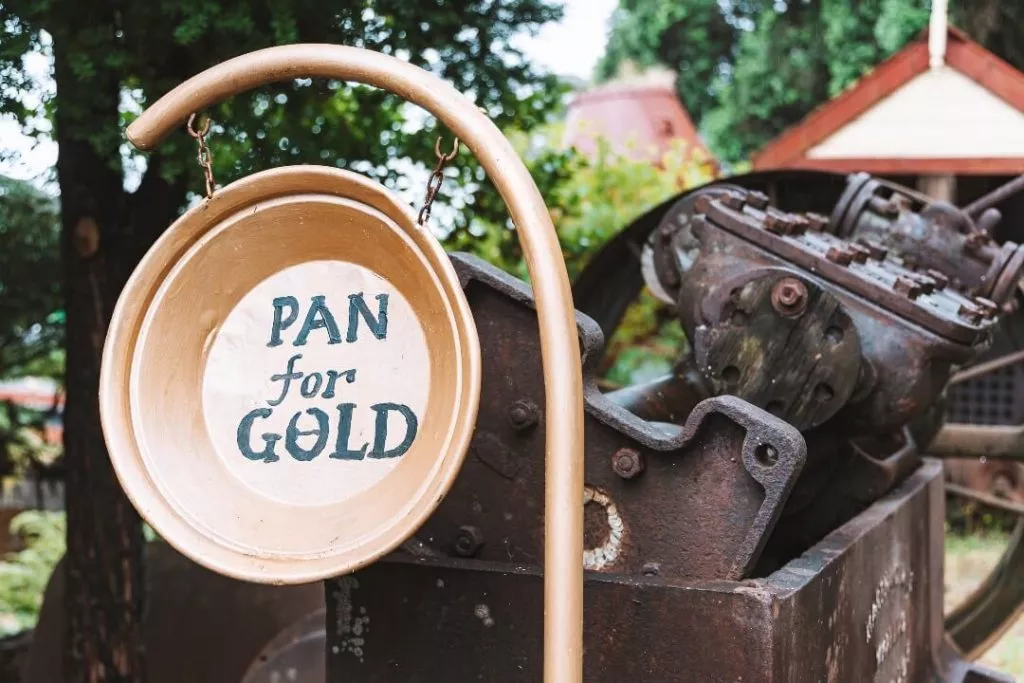 coromandel halbinsel thames goldmine eingang Coromandel Halbinsel Thames Goldmine Eingang