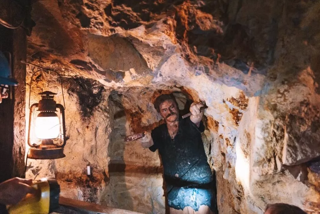 coromandel halbinsel thames goldmine museum minenleben Coromandel Halbinsel Thames Goldmine Museum Minenleben