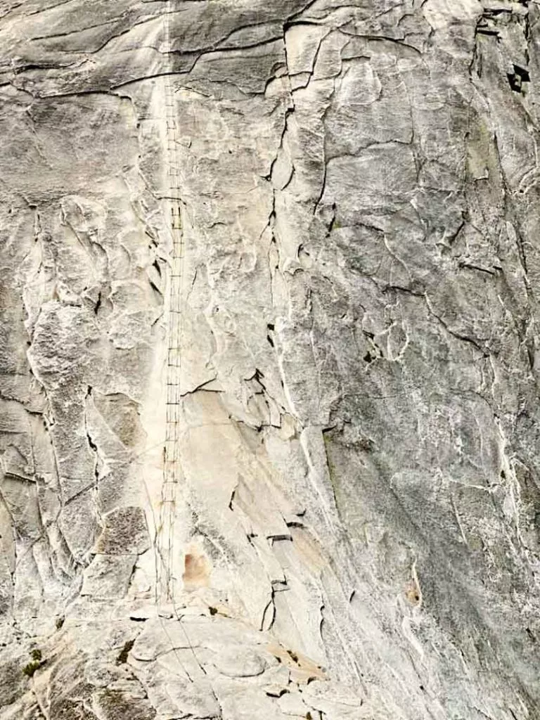 die cables half dome im yosemite nationalpark Die Cables Half Dome im Yosemite Nationalpark