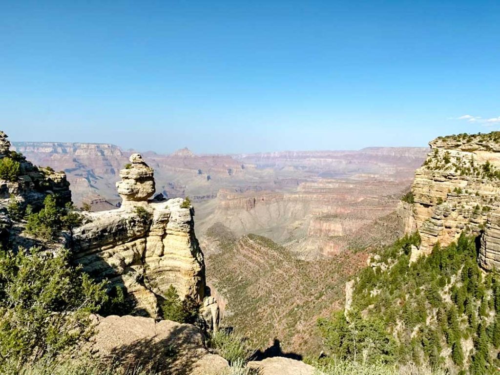 Duck on the Rock Viewpoint im Grand Canyon Nationalpark USA