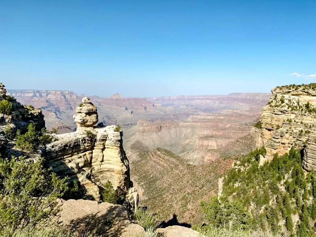 Duck on the Rock Viewpoint im Grand Canyon Nationalpark USA