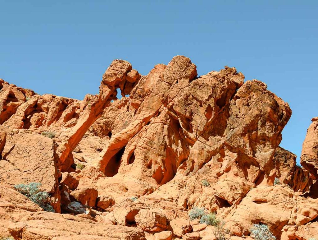 Elephant Rock im Valley of Fire State Park