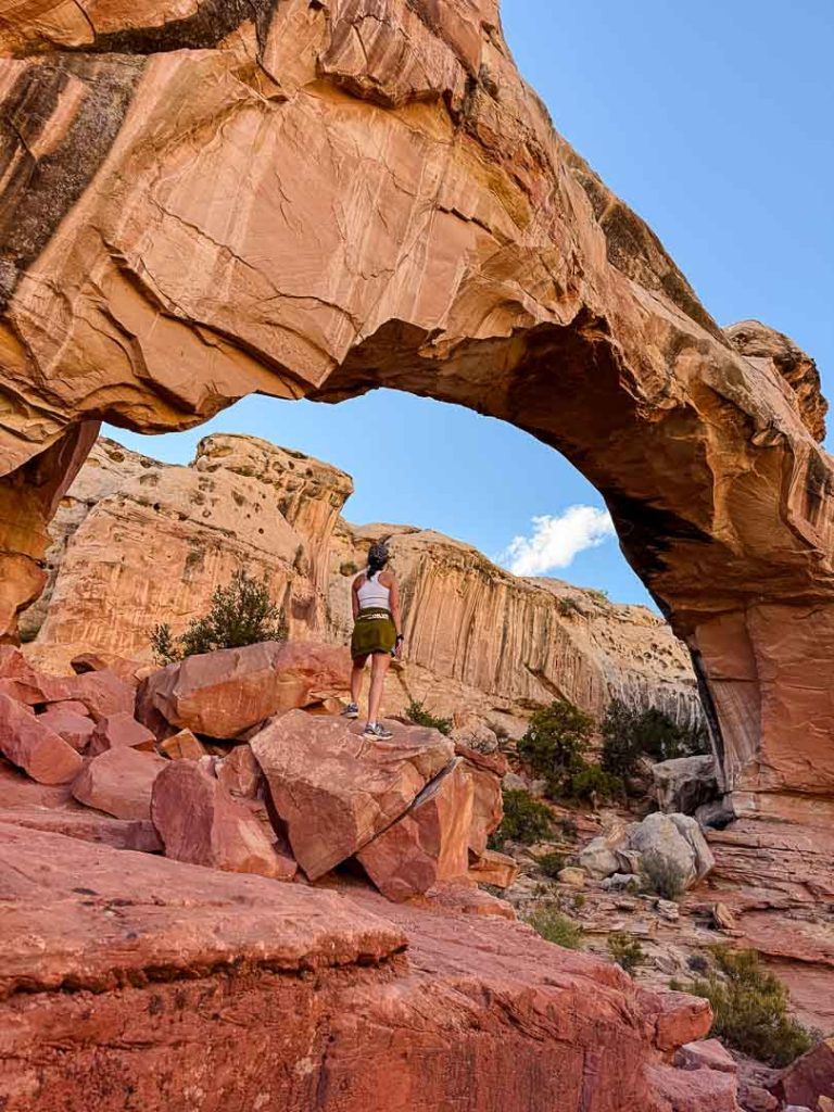 Hickman Bridge Trail Capitol Reef Nationalpark