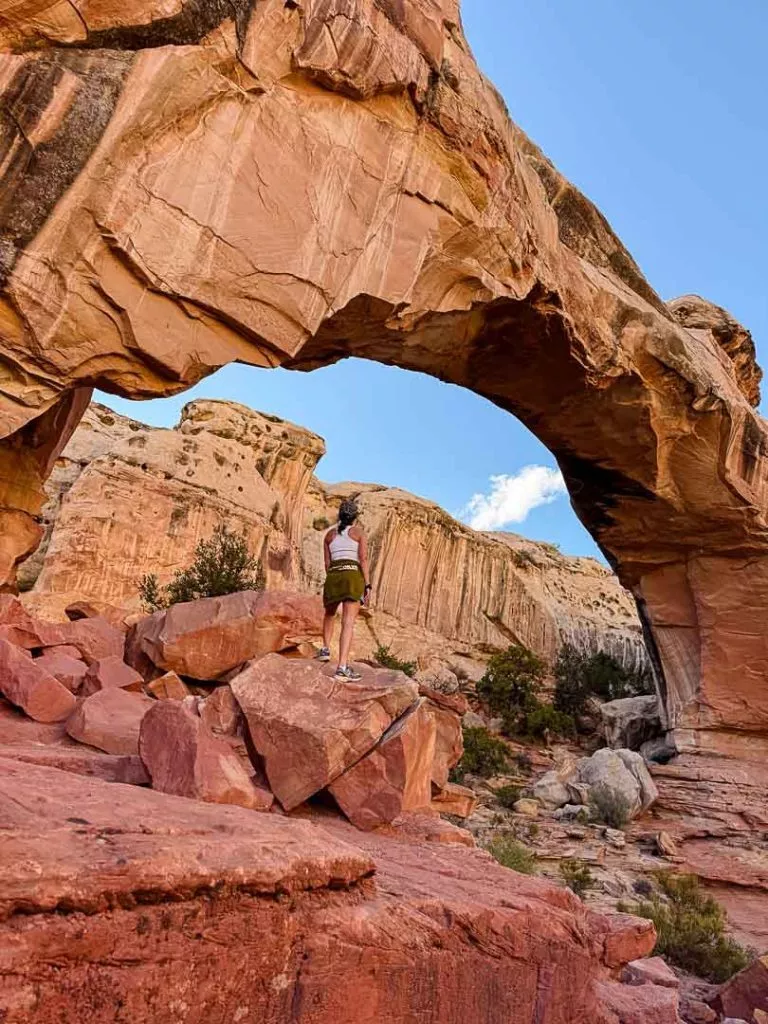 Hickman Bridge Trail Capitol Reef Nationalpark