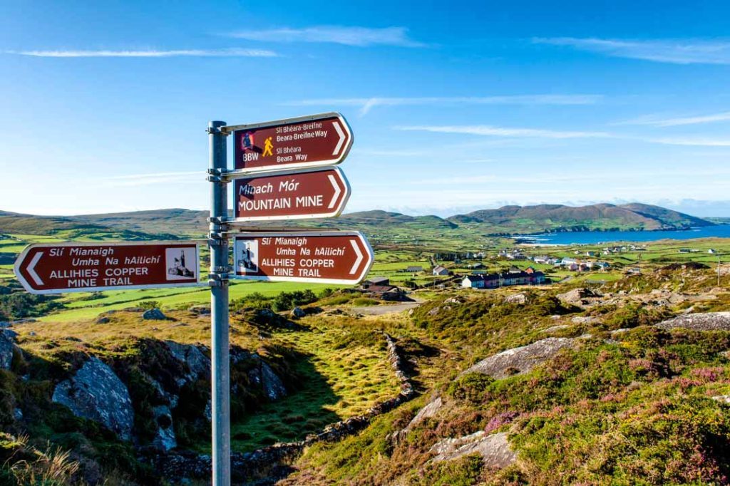 Irland Allihies Copper Mine Trail
