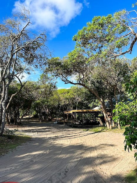 K'gari (Fraser Island), Australien, Campsite auf der Insel
