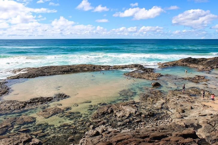 K'gari (Fraser Island), Australien, Champagne Pools
