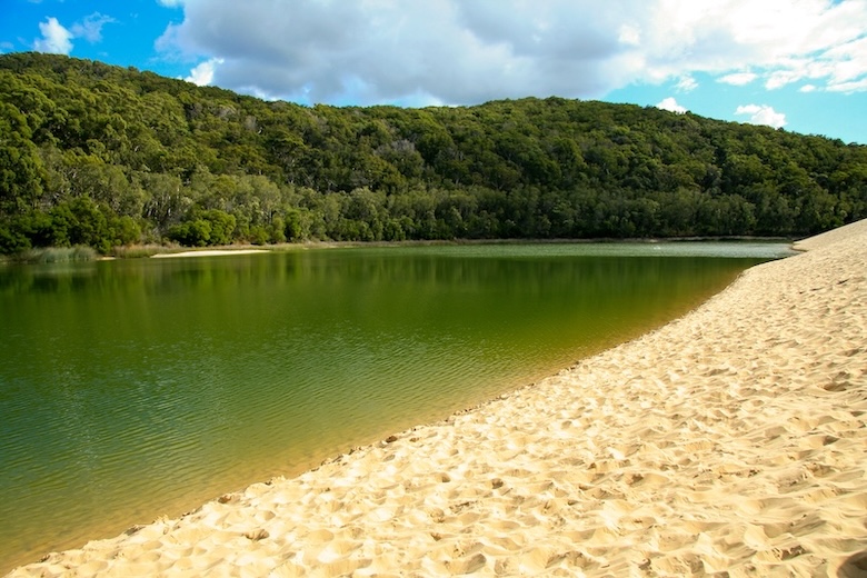 K'gari (Fraser Island), Australien, Lake Wabby