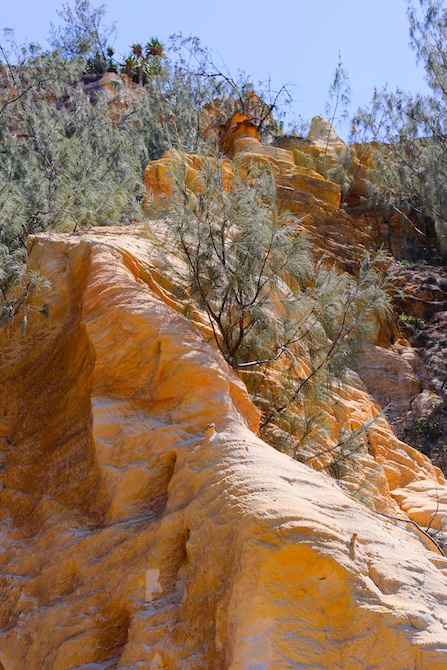 K'gari (Fraser Island), Australien, The Pinnacles, Detailaufnahme