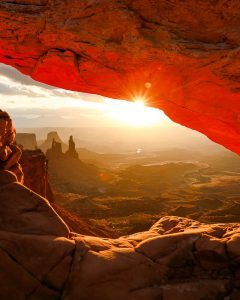 Mesa Arch, Canyonlands in Utah