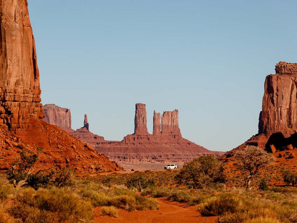 Monument Valley Scenic Drive bei Utah Rundreise