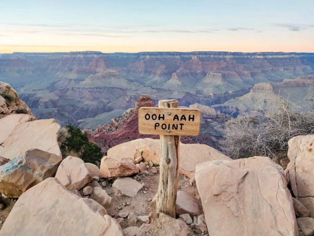 Ooh Aah Point im Grand Canyon Nationalpark USA