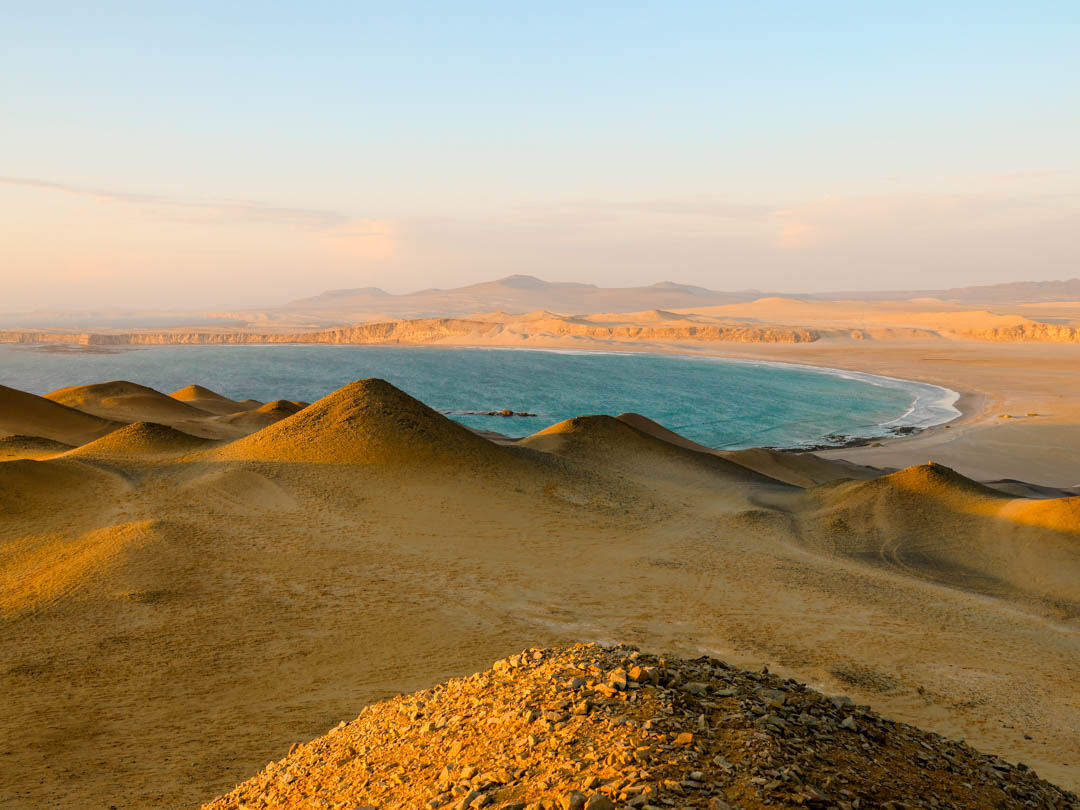 Peru_Paracas_Sonnenuntergang im Paracas Nature Reserve