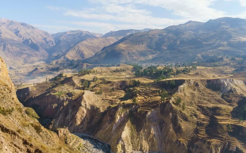 Peru_Arequipa_Blick in den Colca Canyon vom Aussichtspunkt