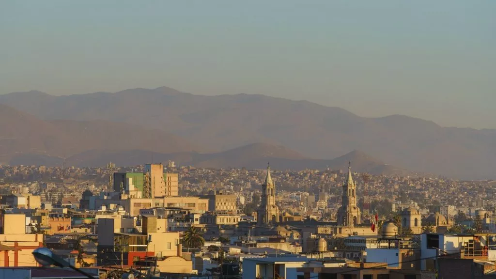 Peru_Arequipa_Blick über die Stadt