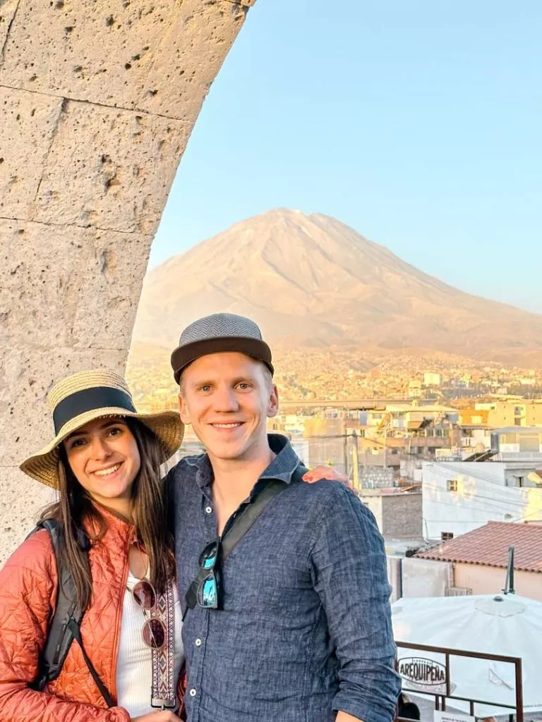 Peru_Arequipa_Mirador Yanahuara mit Blick auf den Misti
