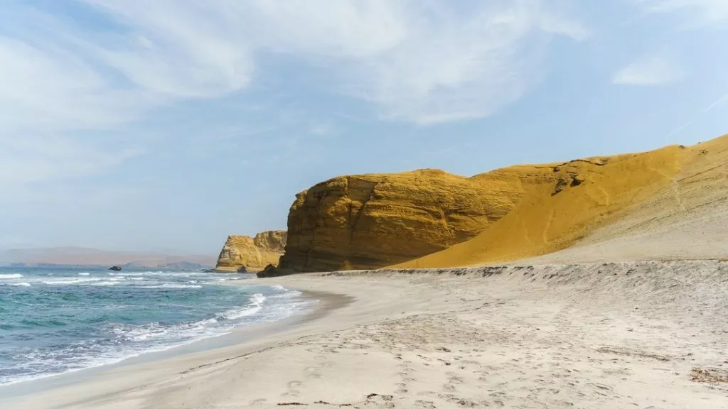 Peru_Paracas_Playa Supay von unten